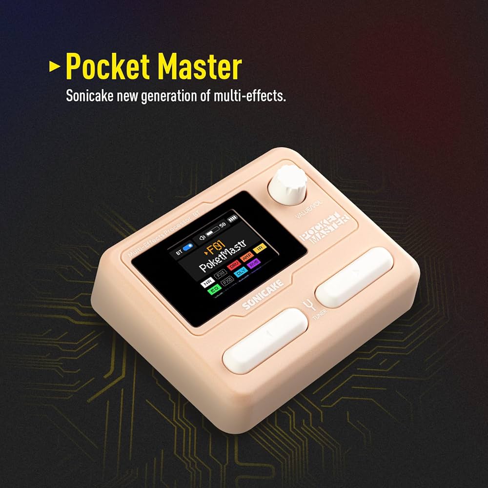 ギター SONICAKE Pocket Master SONICAKE Pocket Master Wzmacniacz do gitary basowej